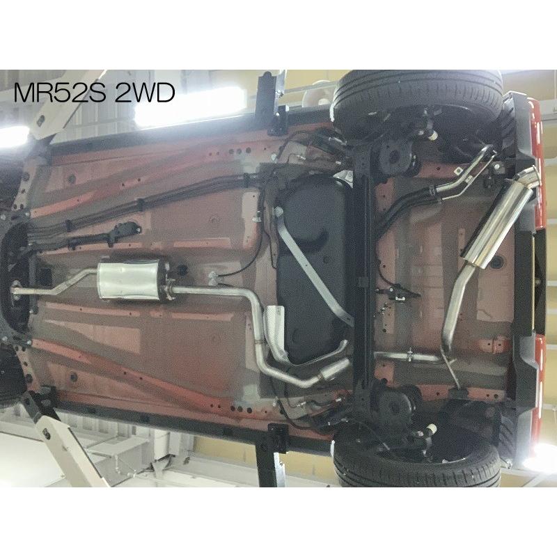 ハスラー(MR52S/MR92S) HIGH STYLEマフラー plusline(プラス ハスラー(MR52S/MR92S) HIGH STYLEマフラー plusline(プラス