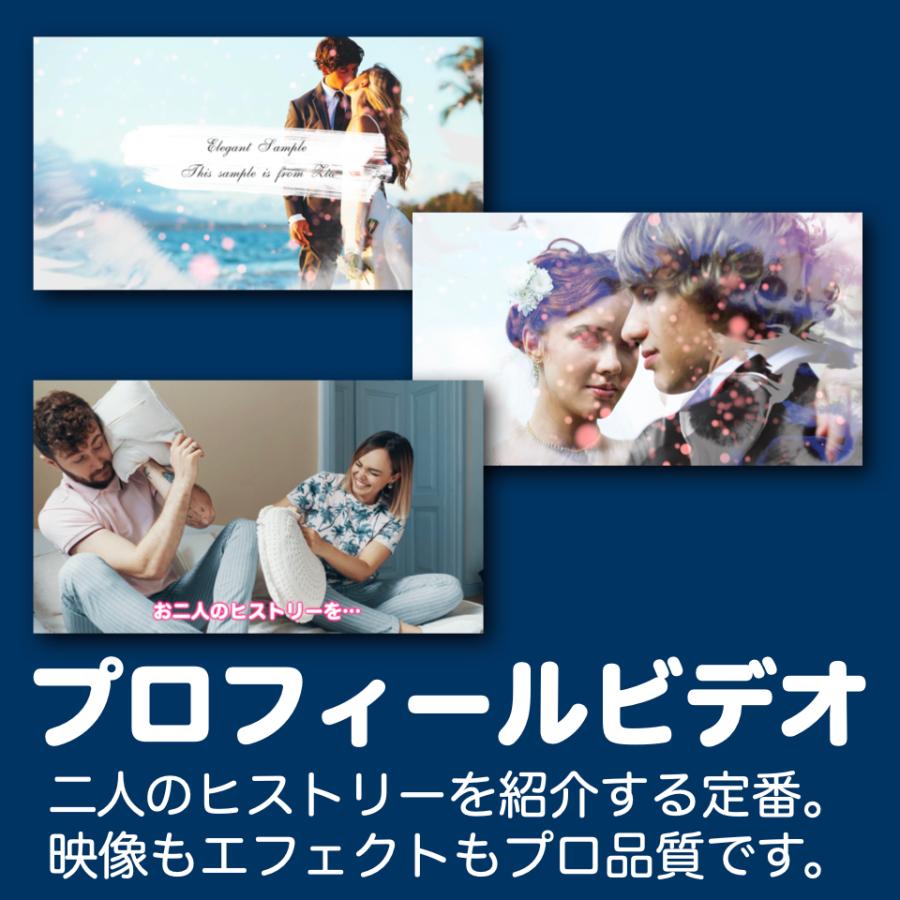 正規品 プロフィールビデオ ブライダルムービー制作 最短5日 生い立ちムービー 結婚式ムービー 披露宴 結婚式 保証書付 Studiostodulky Cz