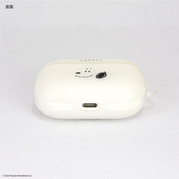 ピーナッツ AirPods Pro対応ソフトケース スヌーピー SNG-649A グルマンディーズ 充電 エアーポッズプロ 保護ケース オシャレ かわいい 母の日｜plusmart｜03