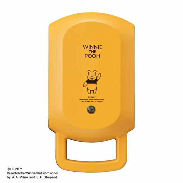 プーさん ホットサンドメーカー ディズニー HSX-601 PYL くまのプー