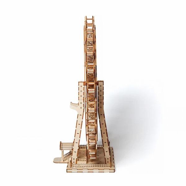 Wooden Art ki-gu-mi NEW観覧車 木製 ウッドパズル 立体パズル