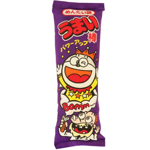お菓子パッケージ クッションブランケット うまい棒 CBK015 100x70cm