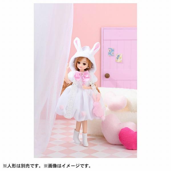 リカちゃん LW-07 ふわモコしろうさぎ タカラトミー おもちゃ 子供 女の子 着せ替え人形 ギフト プレゼント こどもの日｜plusmart｜02