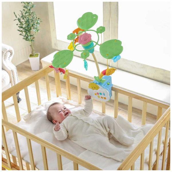 【極美品】えらべる回転6way ジムにへんしんメリーくまのプーさん くまのプーさん えらべる回転6WAYジムにへんしんメリー｜の通販