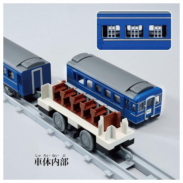 国鉄　温度計　鉄道 JNR ブルートレイン 5個セット ① タカラトミー（TAKARA TOMY） プラレール リアルクラス ブルートレイン