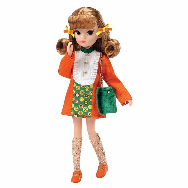タカラトミー リカちゃん レトロリカ ミカン色のくちびる タカラトミー 