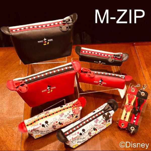 エム ジップ ペンケース 赤 DMZ-401 テンヨー M-ZIP ディズニー エム ジップ ペンケース 赤 DMZ-401 テンヨー M-ZIP ディズニー