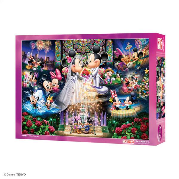 500ピース ジグソーパズル ディズニー 永遠の誓い ウェディングドリーム 35x49cm D-500-430 テンヨー Tenyo ギフト プレゼント ミッキー ミニー Disney（Yahoo!・プラスマート ヤフー店）