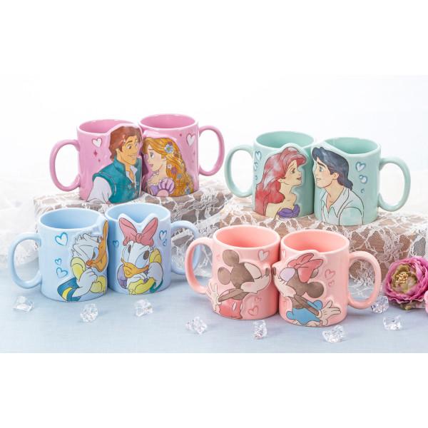 ペアマグカップ ミッキー＆ミニー SAN4077 約300ml サンアート sanart