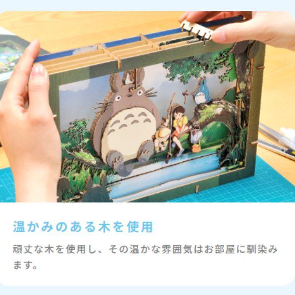 ペーパーシアター ウッドスタイルプレミアム となりのトトロ PT-WP02X