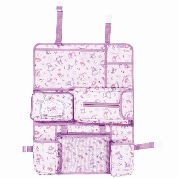 シートバックポケット マイメロディ クロミ スケーター CSBP1 カー用品