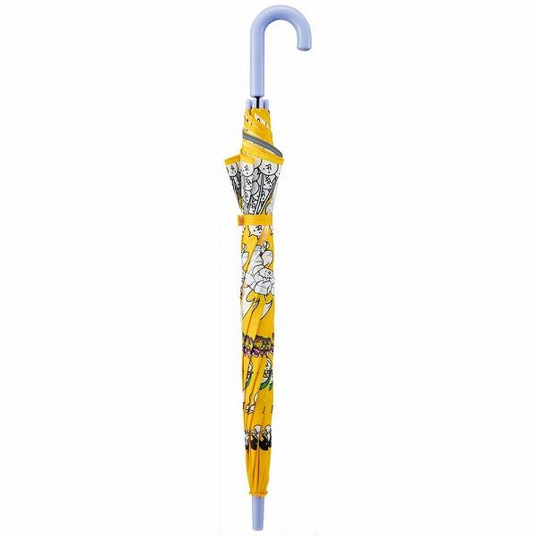 スケーター ジャンプ傘 55cm にゃんこ大戦争 UB55C ワンタッチ 子供