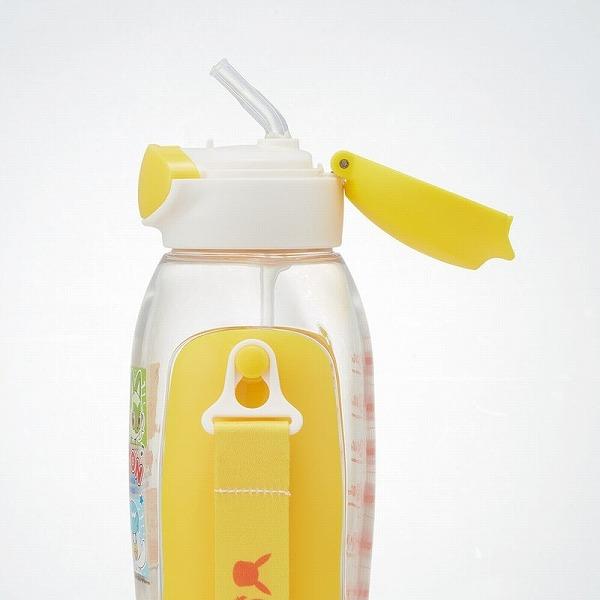 スケーター ポケモン キッズ プラスチック水筒 ワンプッシュ 広口