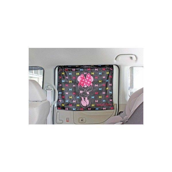 車用カーテン ディズニー カーグッズ おてがるカーテン ミニー Wn 37 ナポレックス プレゼント プラスマート ヤフー店 通販 Yahoo ショッピング