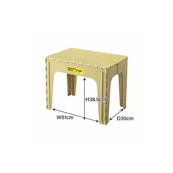 クラフターテーブル スクエア LFS-415SBE ベージュ 東谷 簡易テーブル 机 おしゃれ メーカー直送 同梱不可 代引不可 配送地域限定｜plusmart｜03