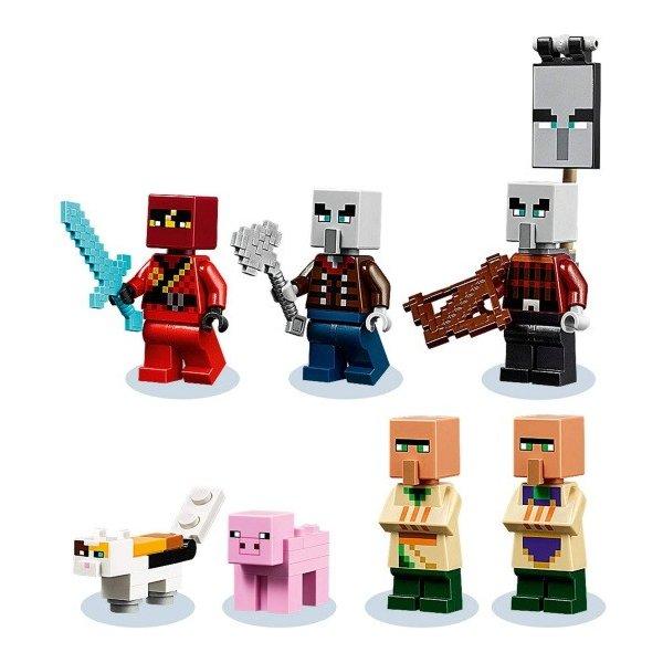 マインクラフト　レゴ　21160 Amazon.com: LEGO Minecraft The Villager Raid 21160 Building