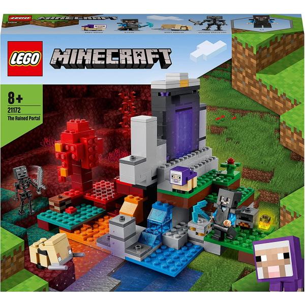 レゴ マインクラフト 荒廃したポータル 21172 LEGO ブロック おもちゃ プレゼント ギフト｜plusmart｜02