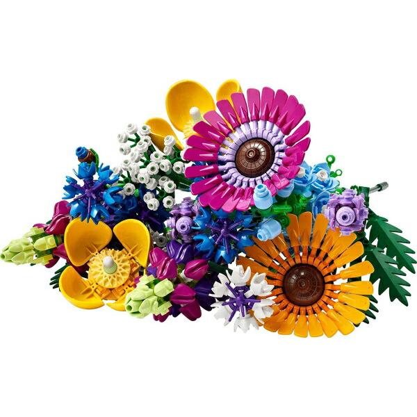 レゴ アイコン ワイルドフラワーブーケ 10313 LEGO プレゼント ギフト おもちゃ ブロック 花 フラワー インテリアの画像
