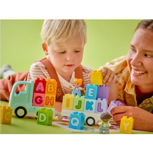 レゴ デュプロ デュプロのまち アルファベットトラック 10421 LEGO おもちゃ ブロック プレゼント ギフト｜plusmart｜06