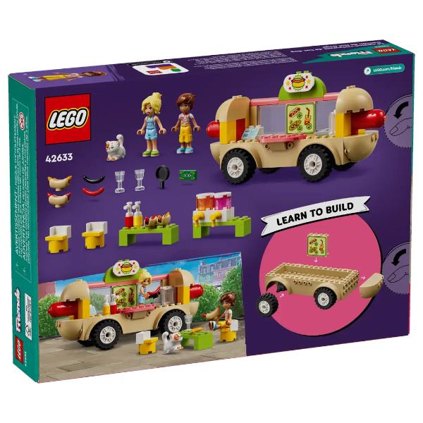 レゴ フレンズ ホットドッグ・キッチンカー 42633 LEGO おもちゃ ブロック プレゼント ギフト｜plusmart｜02