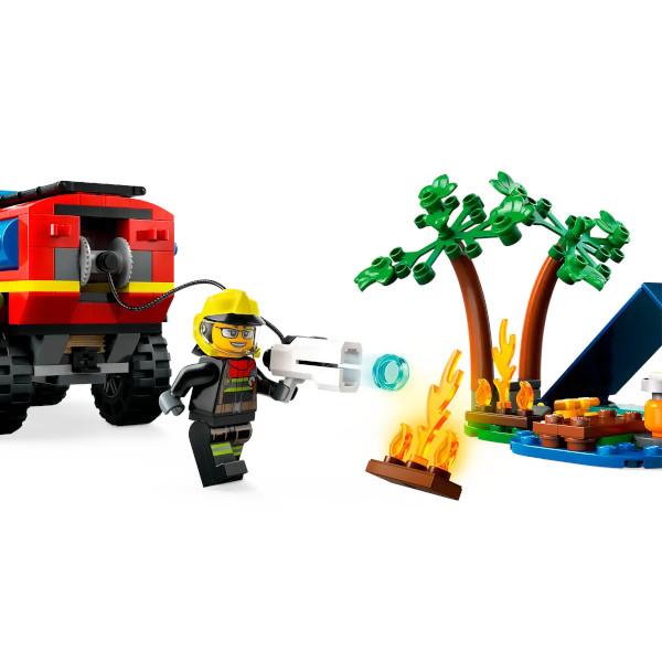 LEGO CITY レゴ シティ 4WD消防車とレスキューボート 60412 おもちゃ