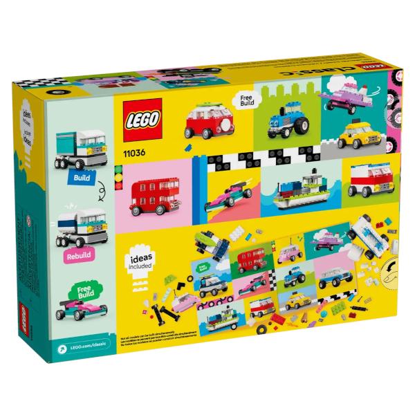 LEGO CLASSIC レゴ クラシック のりものをつくろう 11036 おもちゃ