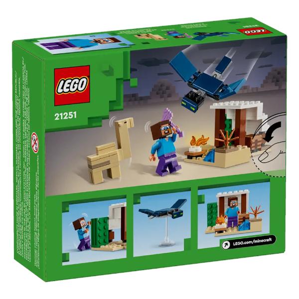 レゴ マインクラフト スティーブの砂漠探検 21251 LEGO おもちゃ ブロック プレゼント ギフト｜plusmart｜02