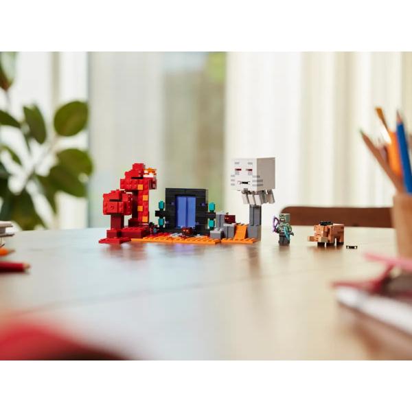 LEGO（レゴ） マインクラフト ネザーポータルの戦い 21255 LEGO