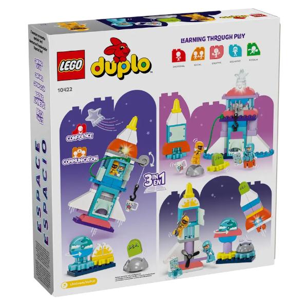 LEGO duplo レゴ デュプロ デュプロのまち 3in1スペースシャトル 10422 