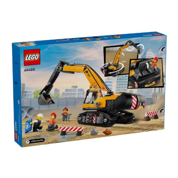LEGO CITY レゴ シティ きいろのショベルカー 60420 プレゼント ギフト
