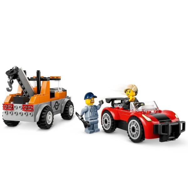 LEGO CITY レゴ シティ レッカー車と故障したスポーツカー 60435