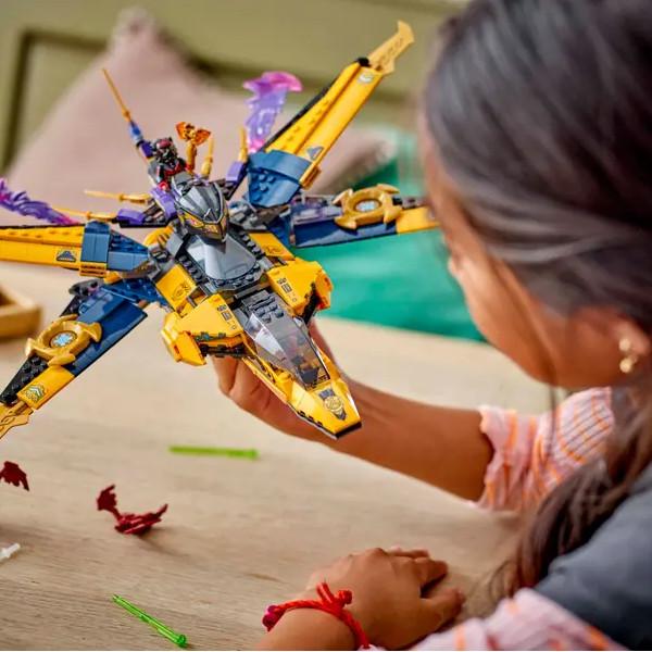 新品未開封品1/4フィギュア LEGO NINJAGO レゴ ニンジャゴー ラズとエリンの スーパーストーム