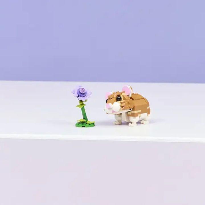 LEGO（レゴ） CREATOR クリエイター3in1 お花だいすき ちびっこハム