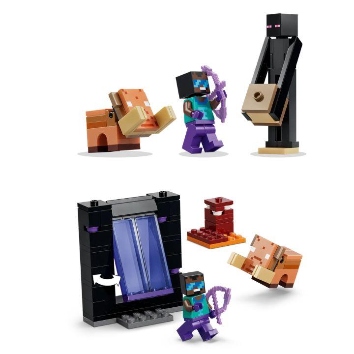 LEGO（レゴ） MINECRAFT ネザーとエンドポータルの旅 21584 LEGO