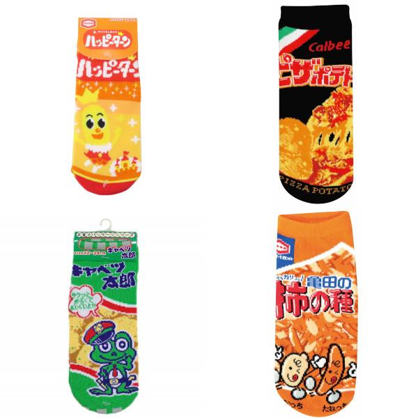 メール便送料無料 お菓子靴下 おまかせ6足セット ソックス 福袋