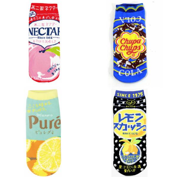 メール便送料無料 お菓子靴下 おまかせ6足セット ソックス 福袋