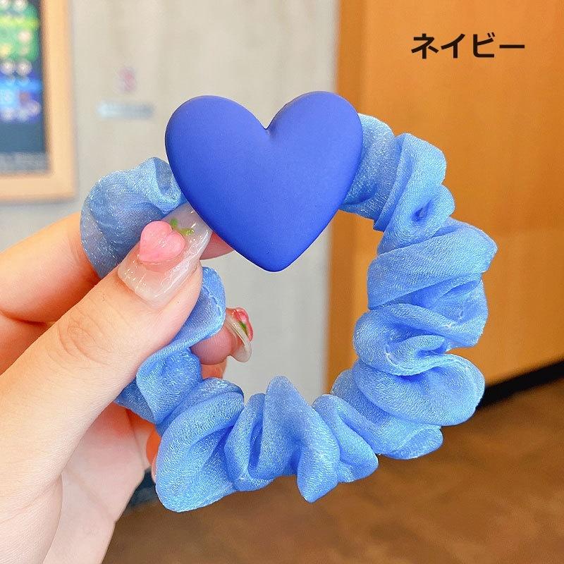 plusnao（プラスナオ） シュシュ 2個セット ヘアゴム キッズ 子供