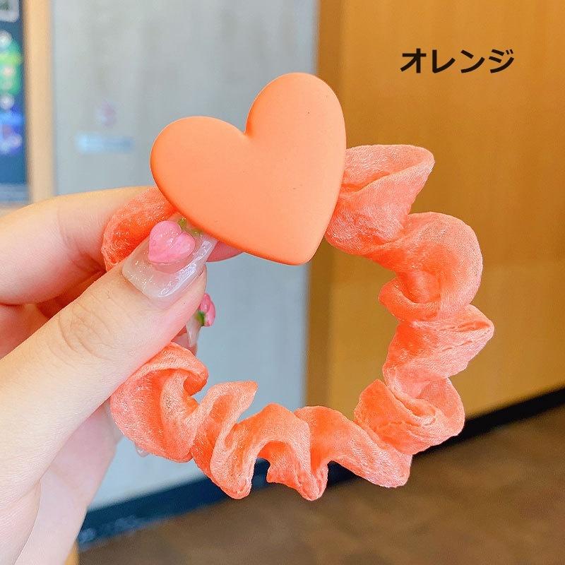 plusnao（プラスナオ） シュシュ 2個セット ヘアゴム キッズ 子供