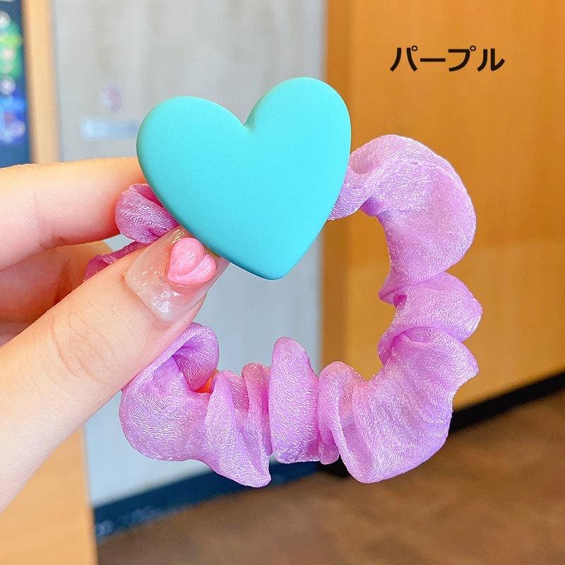 plusnao（プラスナオ） シュシュ 2個セット ヘアゴム キッズ 子供