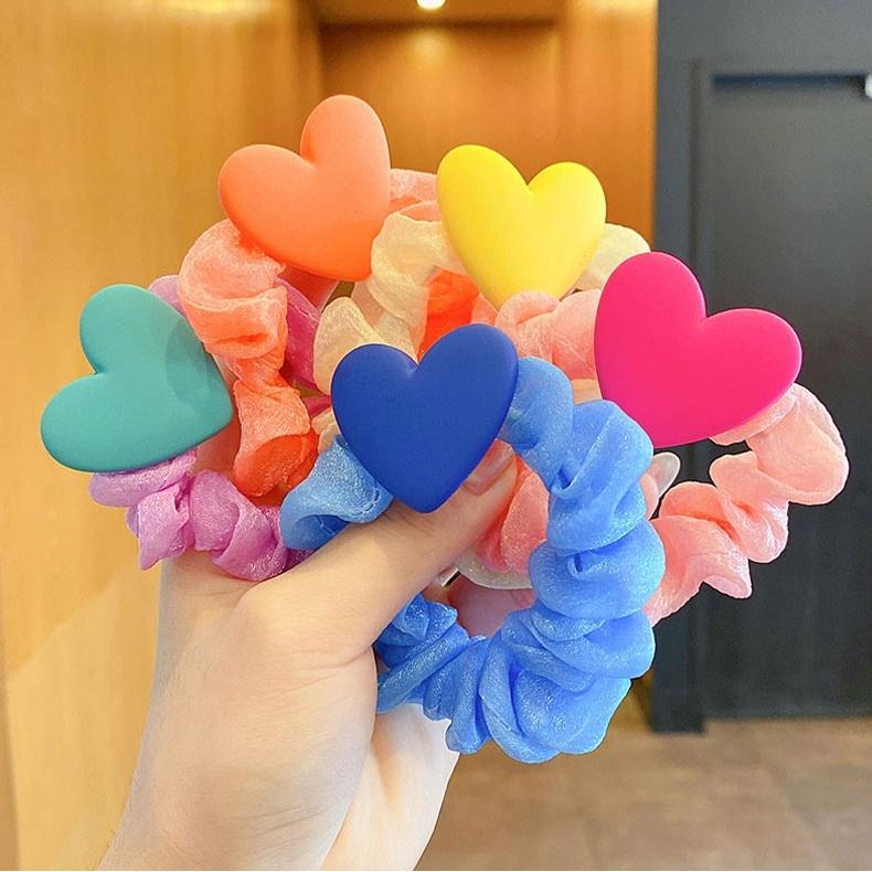 plusnao（プラスナオ） シュシュ 2個セット ヘアゴム キッズ 子供