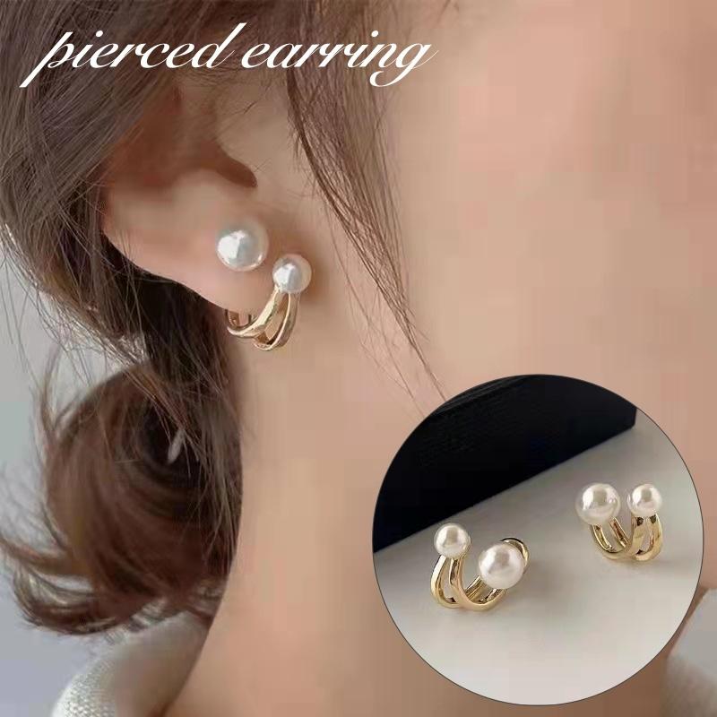 ピアス スタッドピアス バックキャッチピアス レディース 女性 アクセサリー フェイクパール パール調 シンプル ゴールドカラー お洒落 大人可愛い Acc プラスナオyahoo 店 通販 Yahoo ショッピング