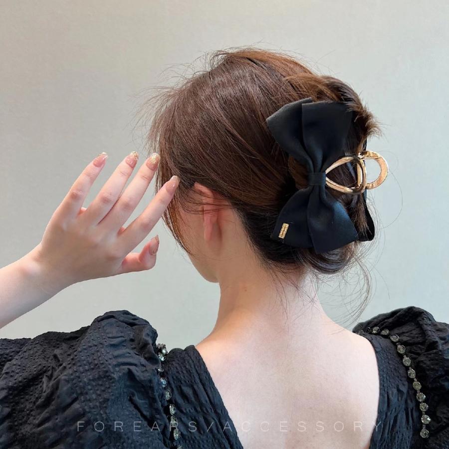 バンスクリップ ヘアクリップ レディース 女性用 ヘアアクセサリー 髪