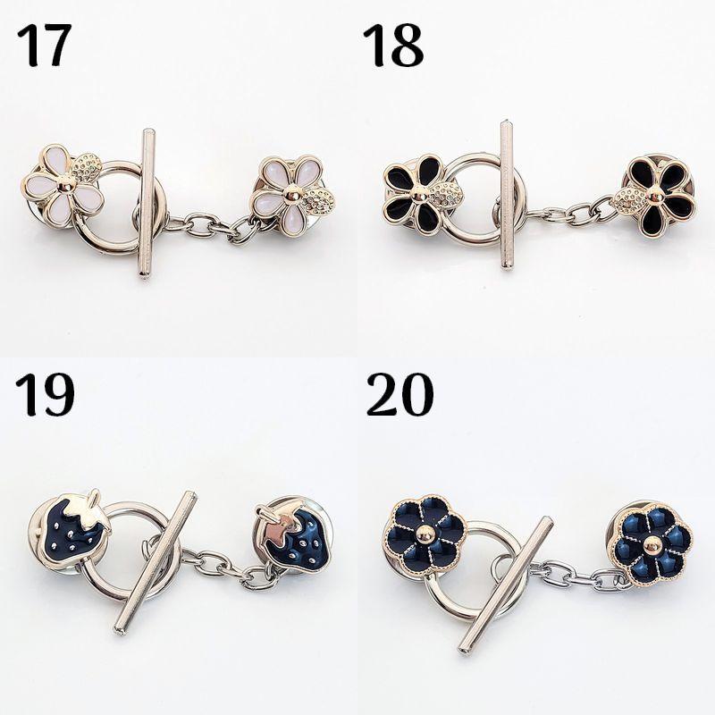 ストールピン 3個組 レディース アクセサリー ブローチ チェーン
