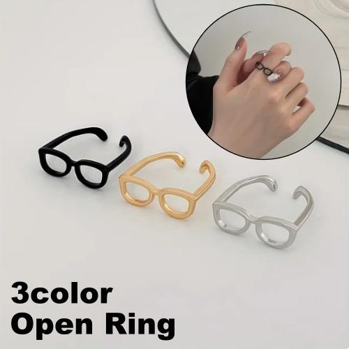 指輪 オープンリング レディース アクセサリー 眼鏡 メガネ めがね