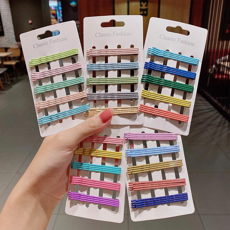 カラフルヘアピンセット　20色 楽天市場】ヘアピン 可愛い パッチン留め カラフル ヘアクリップ