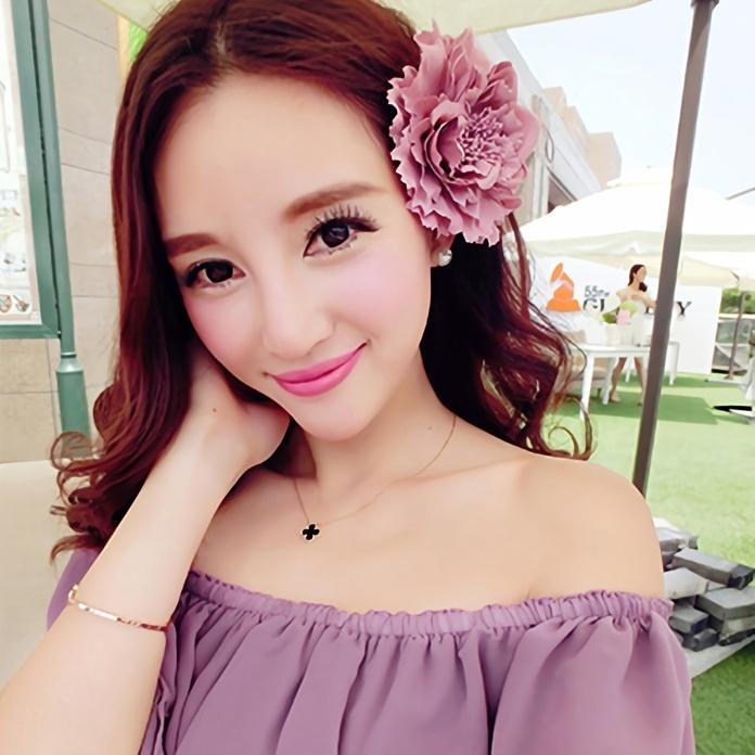 ヘアクリップ ブローチ 2WAY ヘアアクセサリー ヘッドドレス