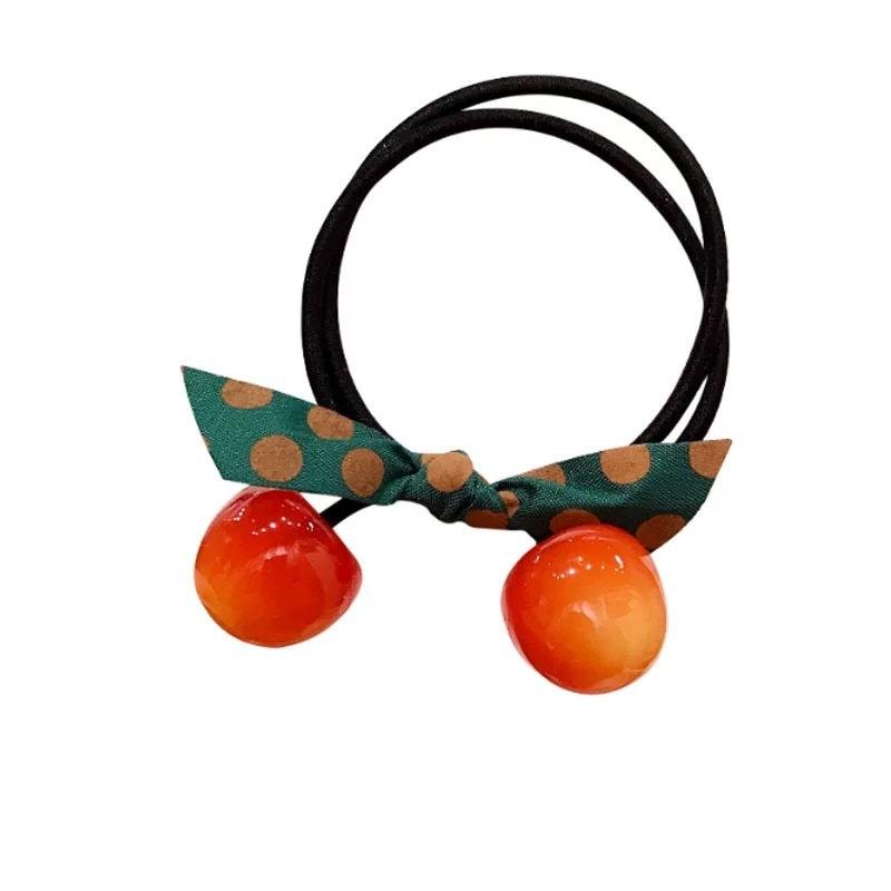 plusnao（プラスナオ） ヘアゴム サクランボ チェリー 髪ゴム ヘア