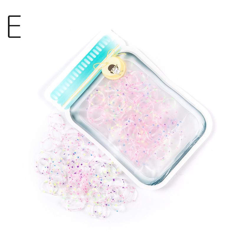 plusnao ヘアゴム リングゴム 150本 300本 キッズ 子供 レディース 