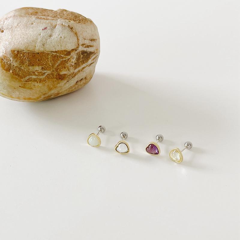 plusnao スタッドピアス 片耳用 アクセサリー レディース 女性用