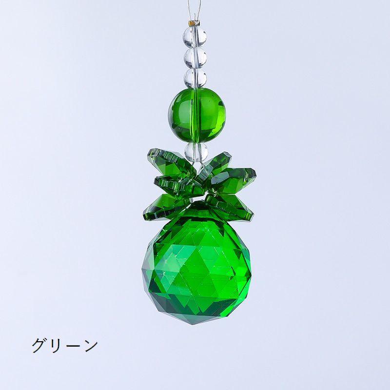 plusnao（プラスナオ） サンキャッチャー 水晶風 クリスタル風 ガラス